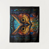 Tenture Chouette (Devant)