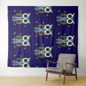 Tenture chouette (En situation (horizontale))