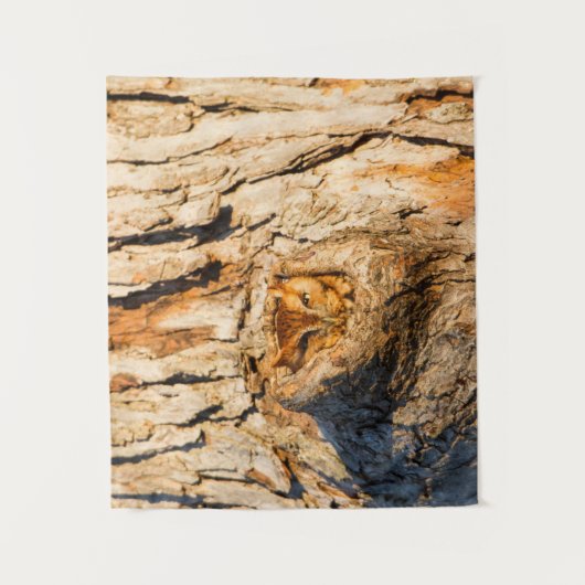 Tenture Chouette à cris de l'Est (Devant)