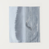 Tenture Chouette Neige Volant En Hiver (Devant)