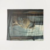 Tenture Chouette Rustique Dans L'Art Fenêtre (Devant (Horizontal))