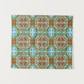 Tenture Chouette tirée à la main Mandala (Devant (Horizontal))