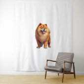 Tenture Chow Chow Chien Chien chinois race pour un Chow Ch (En situation)