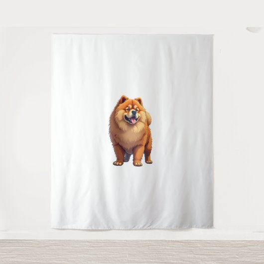 Tenture Chow Chow Chien Chien chinois race pour un Chow Ch (Devant)