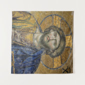 Tenture Christ Pantocrator Mosiac Iconique Religieux Romai (Devant (Horizontal))