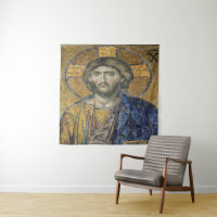 Christ Pantocrator Mosiac Iconique Religieux Romai