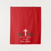 Tenture Christian Christmas Church Événements Table Runner (Devant)