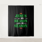 Tenture Christian Christmas Toxits Jésus Is The Reason For (Devant)