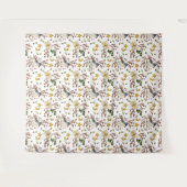 Tenture Christmas Bluejay (Devant (Horizontal))