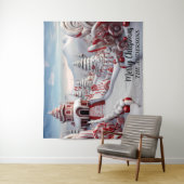 Tenture Christmas Candy land Holiday Photo Contexte (En situation)