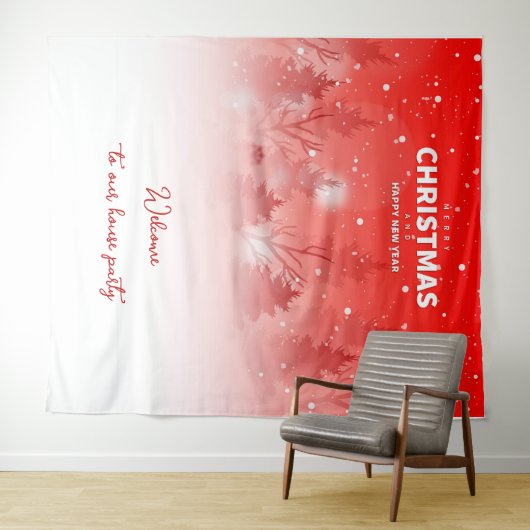 Tenture Christmas Festive  (En situation (horizontale))