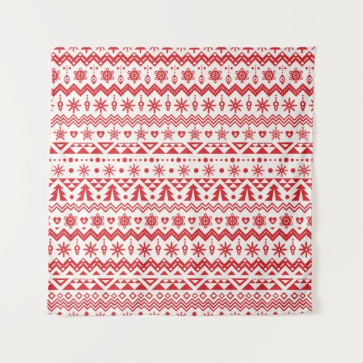 Tenture Christmas seamless pattern (Devant)