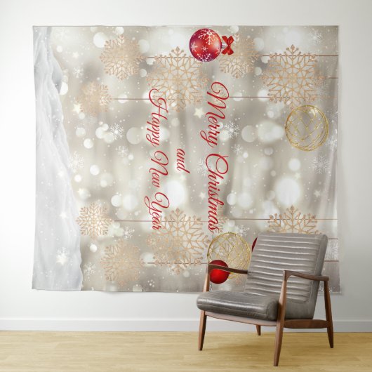 Tenture Christmas Simple Backdrop  (En situation (horizontale))