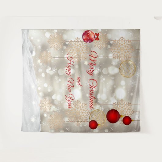Tenture Christmas Simple Backdrop  (Devant (Horizontal))