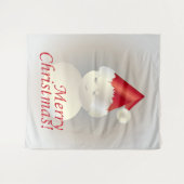 Tenture Christmas Snowman (Devant (Horizontal))