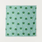 Tenture Christmas tree pattern (Devant)