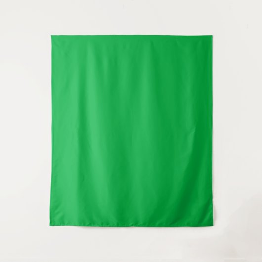 Tenture Chroma couleur clé vert (Devant)