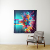 Tenture Chromatic Alchemy (En situation (horizontale))