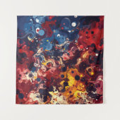 Tenture Chroniques cosmiques (Devant (Horizontal))