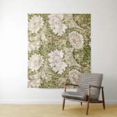 Tenture Chrysanthemum Gold, William Morris (En situation)