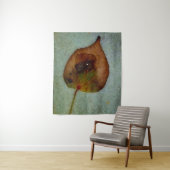 Tenture Chute de pluie sur la feuille (En situation)