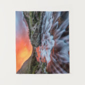 Tenture Chutes de courant continu | Parc national du Glaci (Devant)