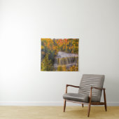 Tenture Chutes supérieures aux couleurs automnales (En situation (horizontale))