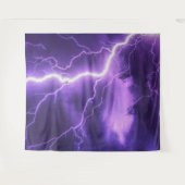 Tenture ciel magnifique, tonnerre (Devant (Horizontal))