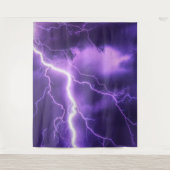 Tenture ciel magnifique, tonnerre (Devant)