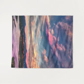 Tenture Ciel rose (Devant (Horizontal))