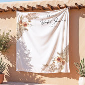 Tenture CIERA Boho Terracotta Pampas Fête des mariées en h