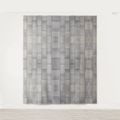 Tenture Cimetière en brique grise (Devant)