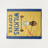 Tenture circa la copie 1930 d'annonce de café de Wilkins (Devant (Horizontal))