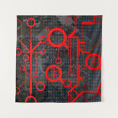 Tenture Circuit rouge (Devant (Horizontal))