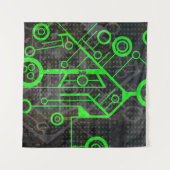 Tenture Circuit vert (Devant (Horizontal))