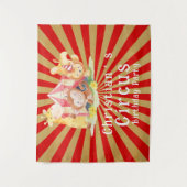 Tenture Cirque Animaux Fête d'anniversaire (Devant)