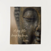 Tenture Citation de Bouddha Zen (Devant)