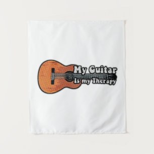 Tenture citation de guitare motivationnelle pour les joueu