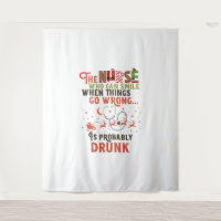 Citation de jeu de Noël de l'infirmière drôle
