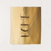 Tenture Citation de la maison de lever du soleil sur les c (Devant)