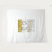 Tenture Citation De Lapin Facilement Distraite Par Les Lap (Devant (Horizontal))