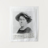 Citation d'Emma Goldman - Ignorance - Activisme fé