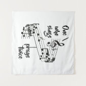 Tenture Citation inspirée de chant et de prière (Devant (Horizontal))