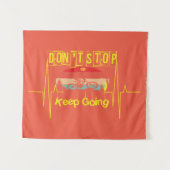 Tenture Citation Motivation cycliste (Devant (Horizontal))