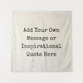 Tenture Citations Motivationnelles, Noms, Paroles Font De (Devant)