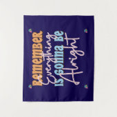 Tenture Citations motivationnelles pour l'inspiration quot (Devant)