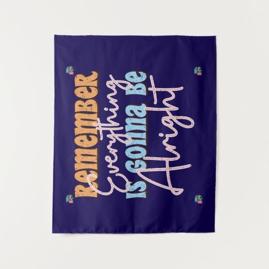 Tenture Citations motivationnelles pour l'inspiration quot (Devant)