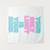 Tenture Citations Motivationnelles - Votre Seule Limite Es (Devant (Horizontal))