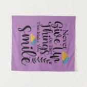 Tenture Citations positives Santé mentale (Devant (Horizontal))