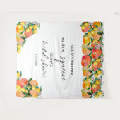 Tenture Citron | Agrumes | Fond d'écran photo de la Fête d (Devant (Horizontal))